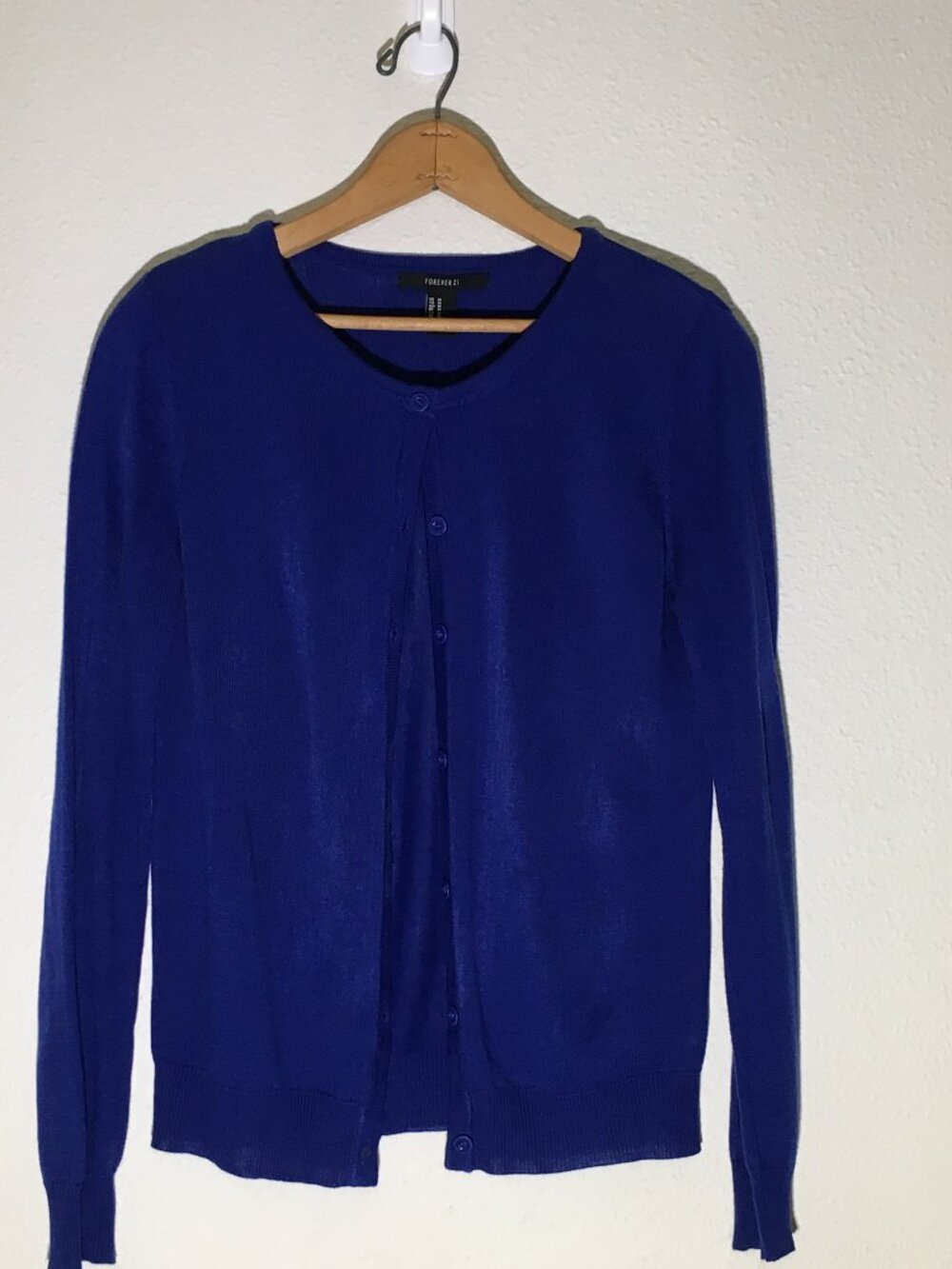 Women's Cardigan, Long Sleeve, Soft, Button Down, Size M, Office Wear, Casual